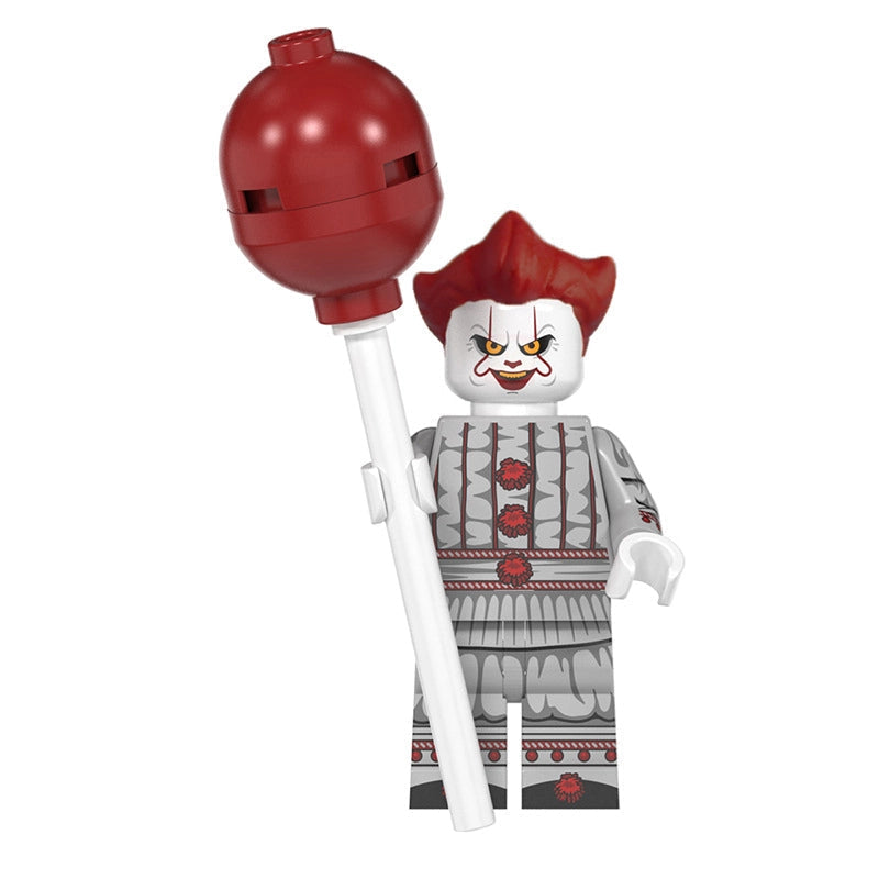 BF2064 – Grinning Sewer Clown | Custom Brick Figure