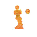 BF0384 – Flaming Hero | Custom Brick Figure
