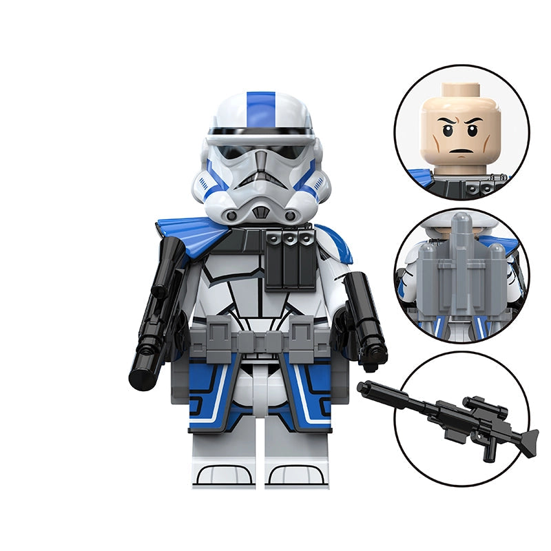 TV8123 – Bluecrest Legion Trooper | Custom Brick Figure