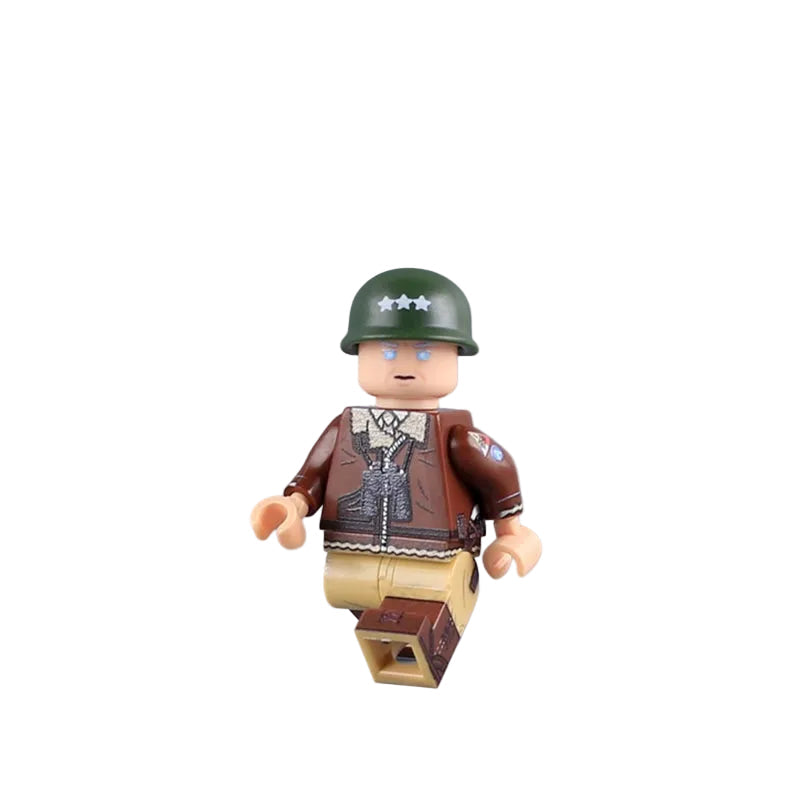 BF061 – George S. Patton | Custom Brick Figure