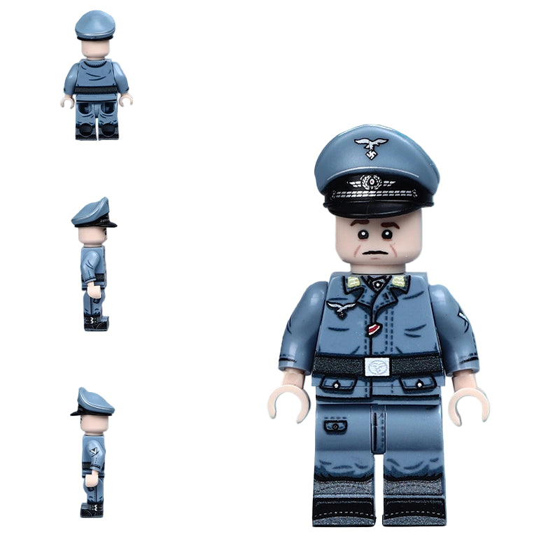 BF030 – Luftwaffe Pilot | Custom Brick Figure