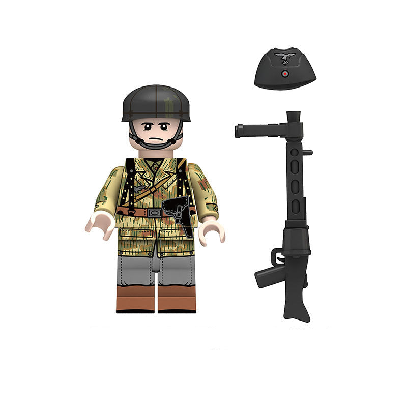 BF631 – German Fallschirmjäger | Custom Brick Figure