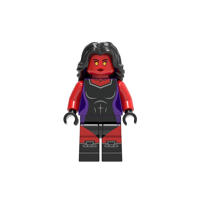 BF1151 – Inferno Muscle Queen | Custom Brick Figure