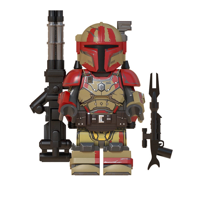 BF991 – Heavy Beskar Trooper | Custom Brick Figure