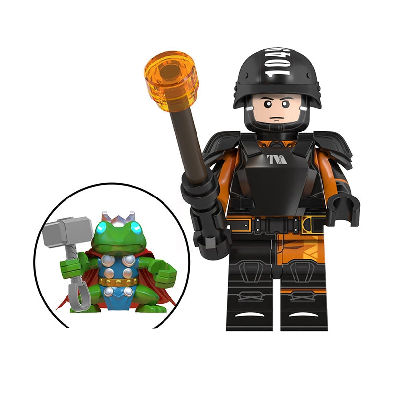 BF2194 – Timeline Security Agent | Custom Brick Figure