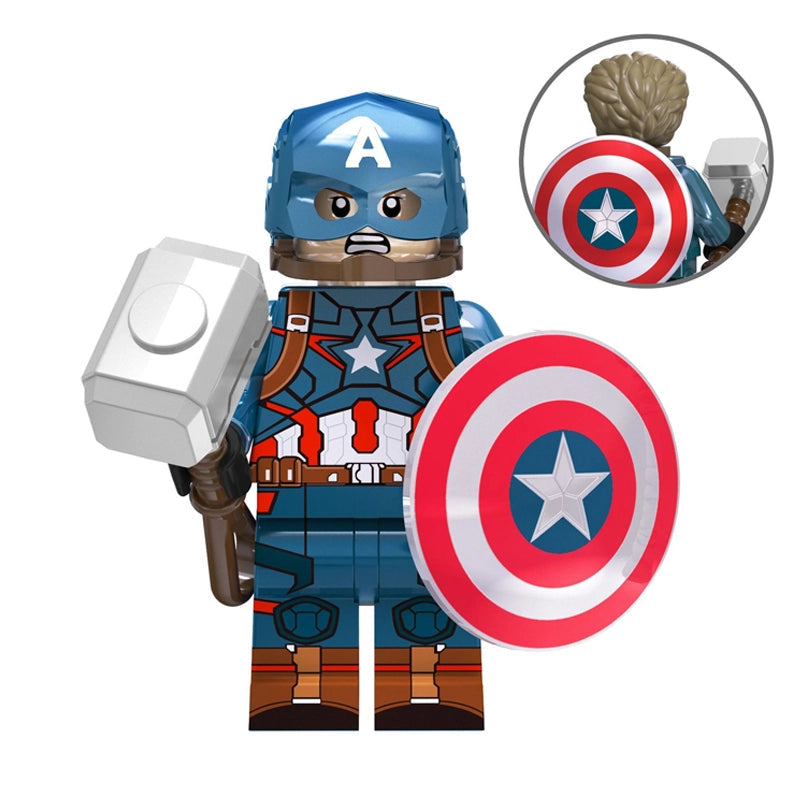 BF1003 – Starshield Patriot | Custom Brick Figure