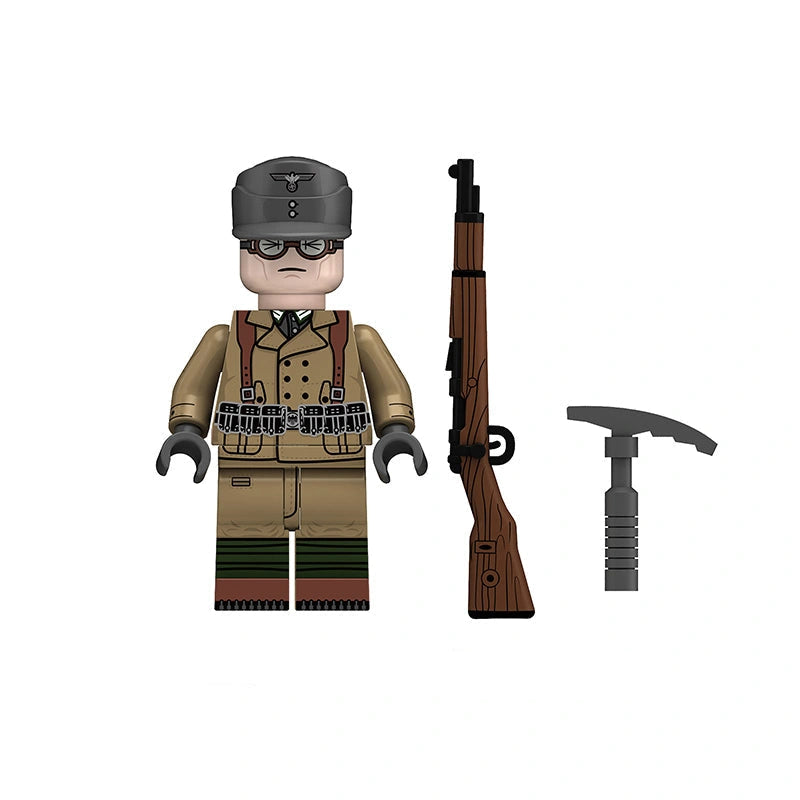 BF633 – Gebirgsjäger | Custom Brick Figure