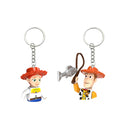 Jessy & Woody Minifigure Keychain