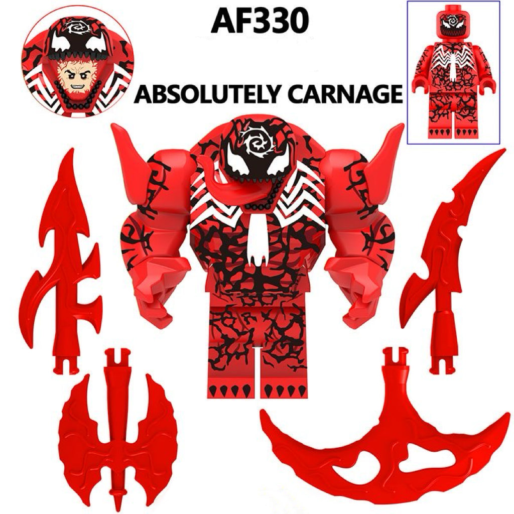 BF330 – Absolute Bloodthirsty Brute | Custom Brick Figure