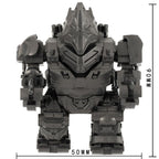 Whiplash Mark II Mech (9CM) | Custom Brick Figure