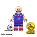 TV7010 – Karim Benzema (France #19) | Custom Brick Figure