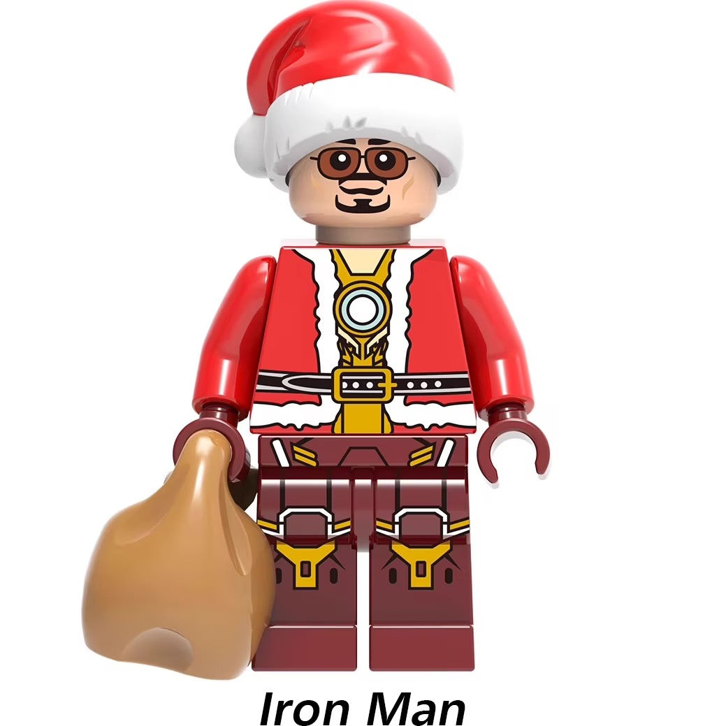BF0981 – Christmas Armored Inventor | Custom Brick Figure