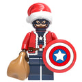 BF0985 – Christmas Star-Spangled Hero | Custom Brick Figure