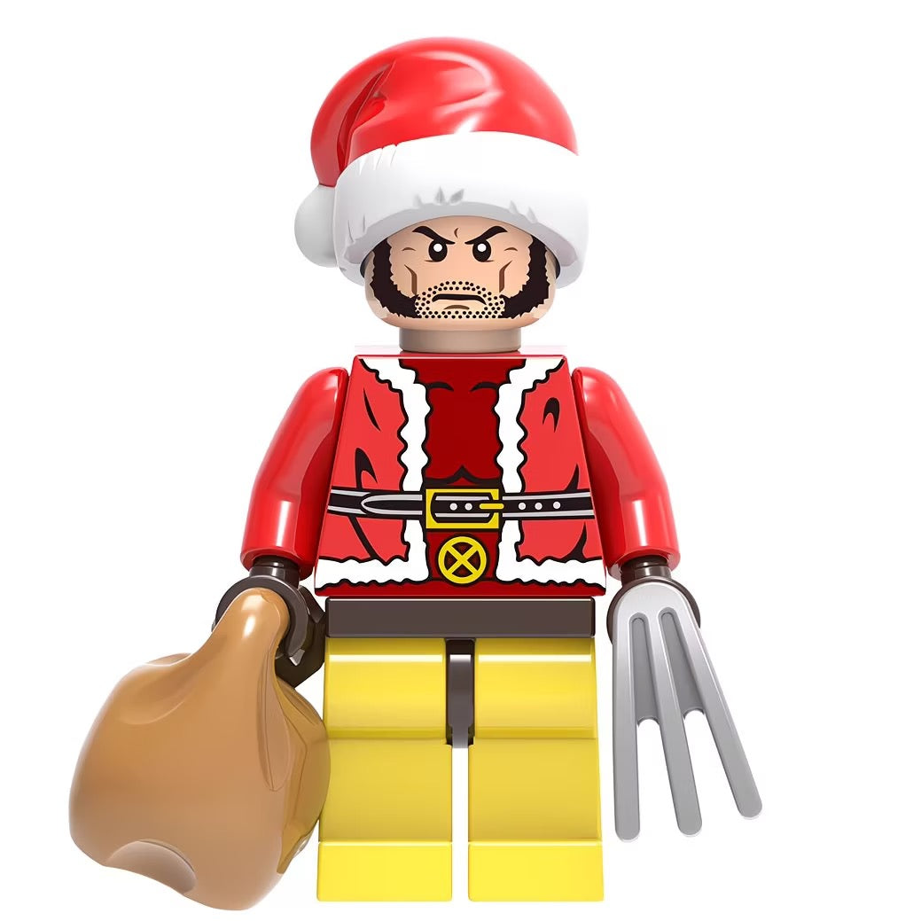 BF0982 – Christmas Mutant Claw Warrior | Custom Brick Figure