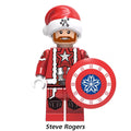 BF1406 – Christmas Star-Spangled Captain | Custom Brick Figure