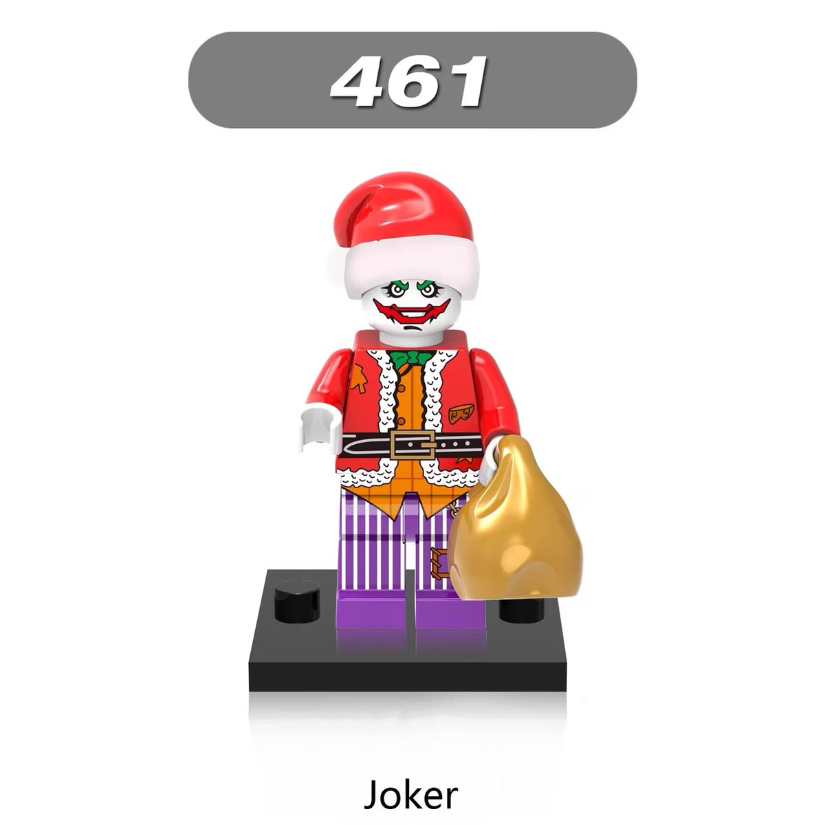 BF0461 – Christmas Clown Prince | Custom Brick Figure