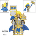 DT014 – Arthas (Golden Armor) | Custom Brick Figure