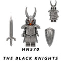 HN570 – Black Knights | Custom Brick Figure
