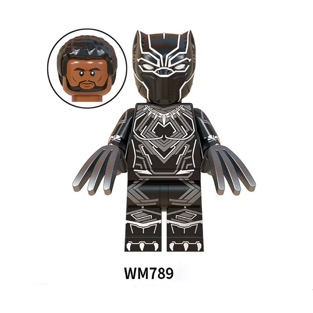 WM789 – Shadow Panther Warrior | Custom Brick Figure