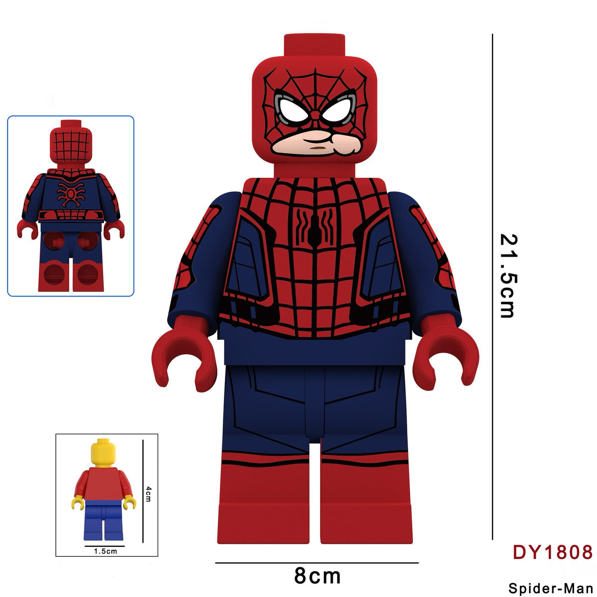 DY1808 – Classic Masked Web Hero (21.5CM) | Custom Giant Figure
