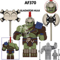 AF370 – Gladiator Hulk | Custom Brick Figure