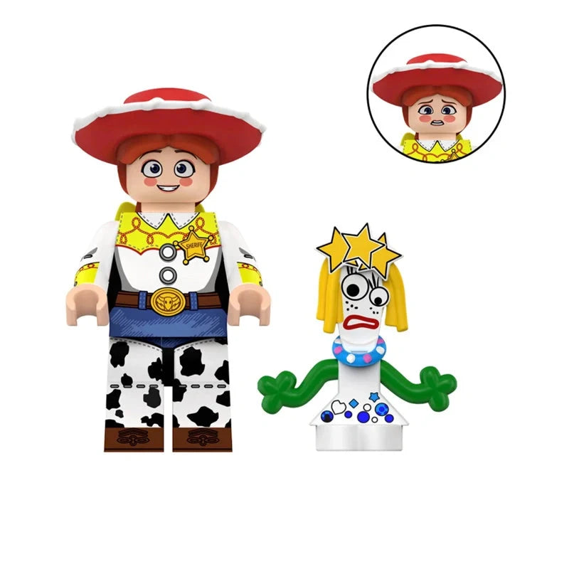 BF2401 – Yodeling Cowgirl | Custom Brick Figure – image 1