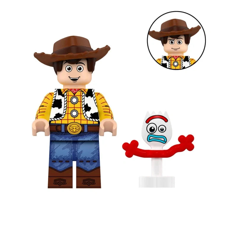 BF2402 – Frontier Sheriff | Custom Brick Figure – image 1