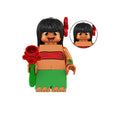 BF166 – Island Girl Companion | Custom Brick Figure