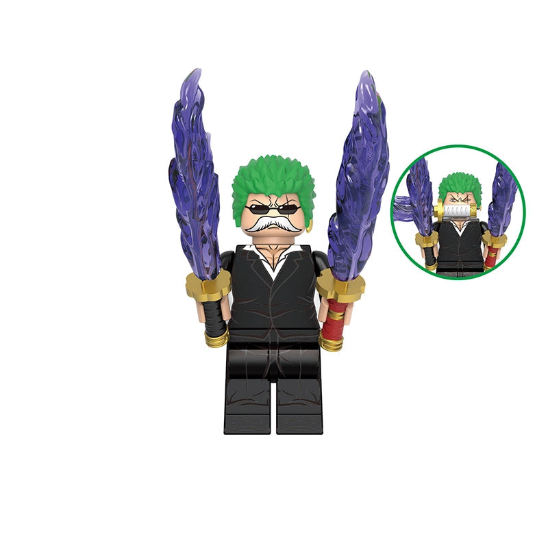 BF2060 – Triple Blade Ronin | Custom Brick Figure