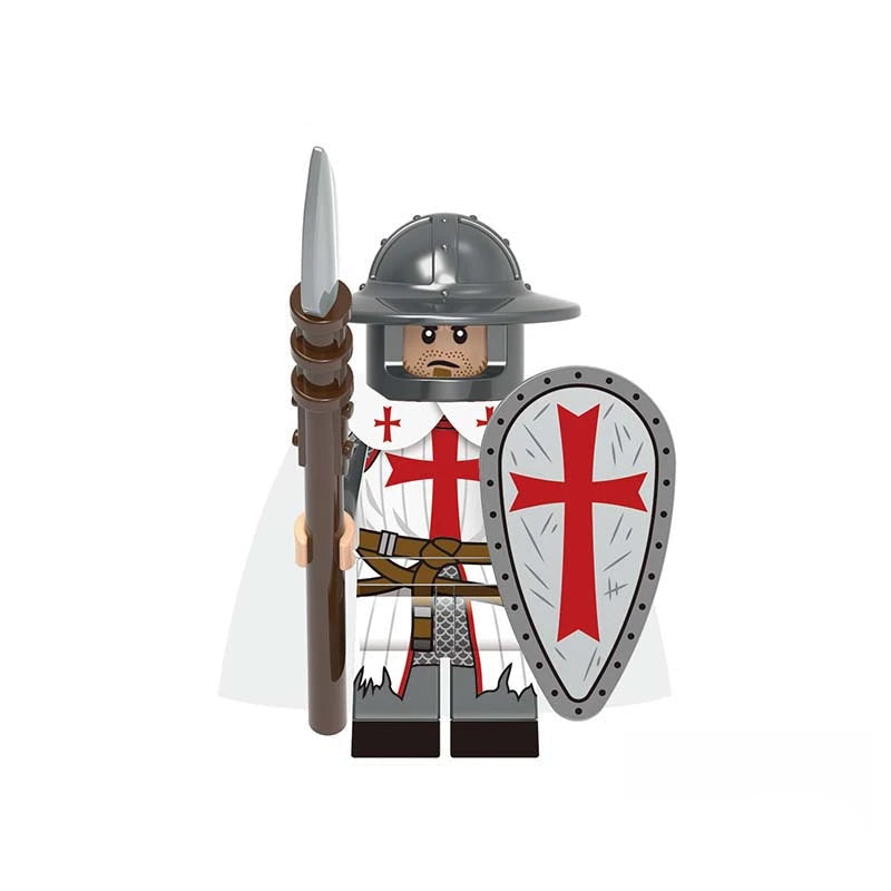 BF1772 – Templar Knight | Custom Brick Figure