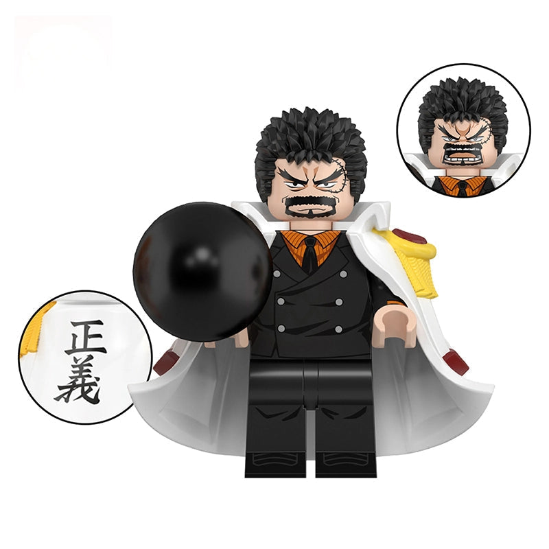 BF2806 – Garp the Fist | Custom Brick Figure