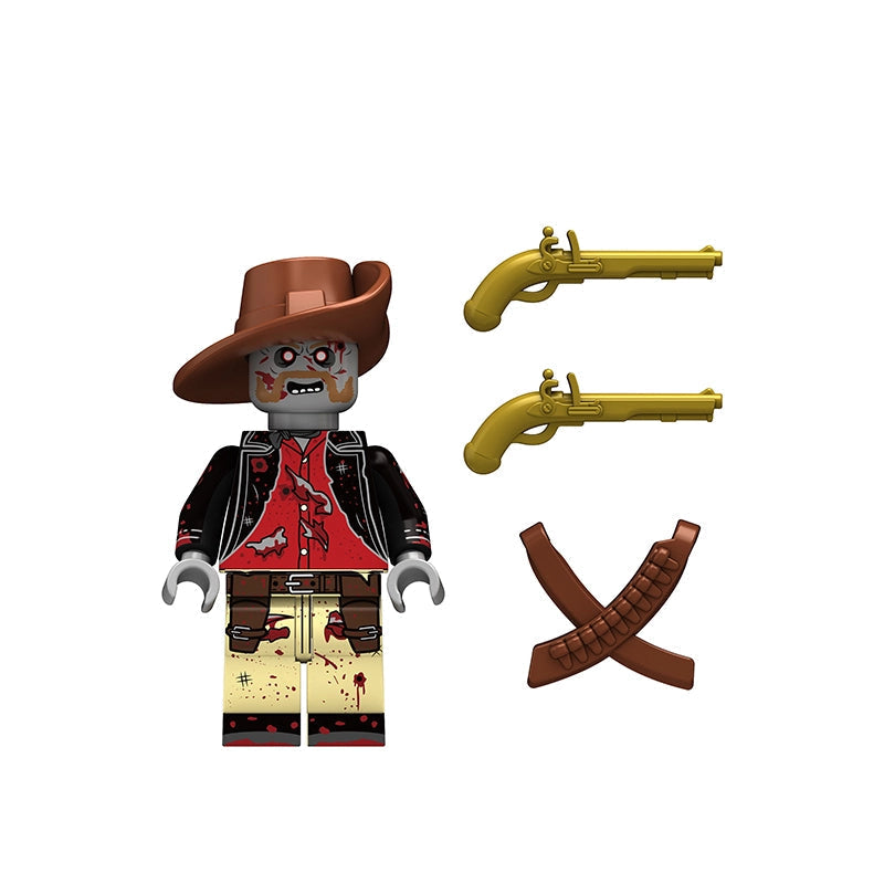 BF111 – Micah Zombie | Custom Brick Figure