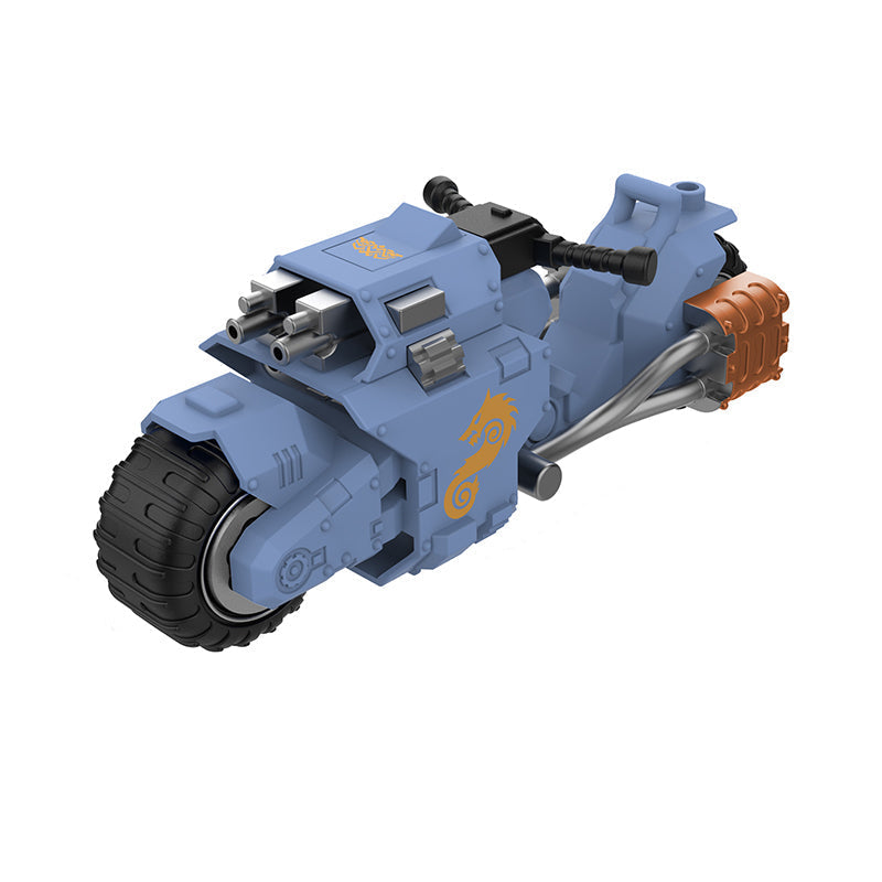 BF505 – Howling Wolves Outrider Bike | Custom Brick Figure