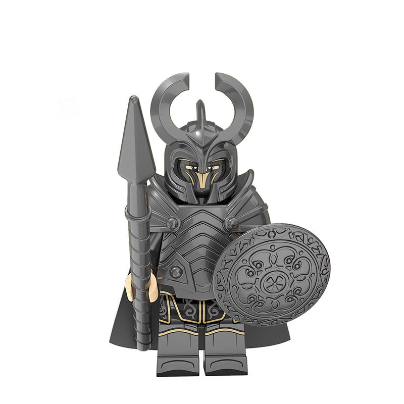 BF341 – Eternal Battleborn Warrior | Custom Brick Figure