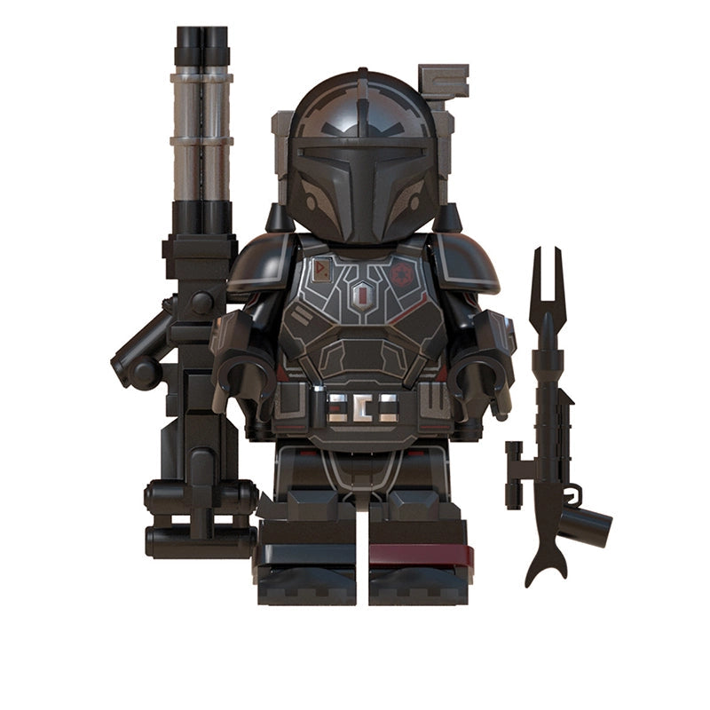 BF992 – Heavy Beskar Trooper | Custom Brick Figure