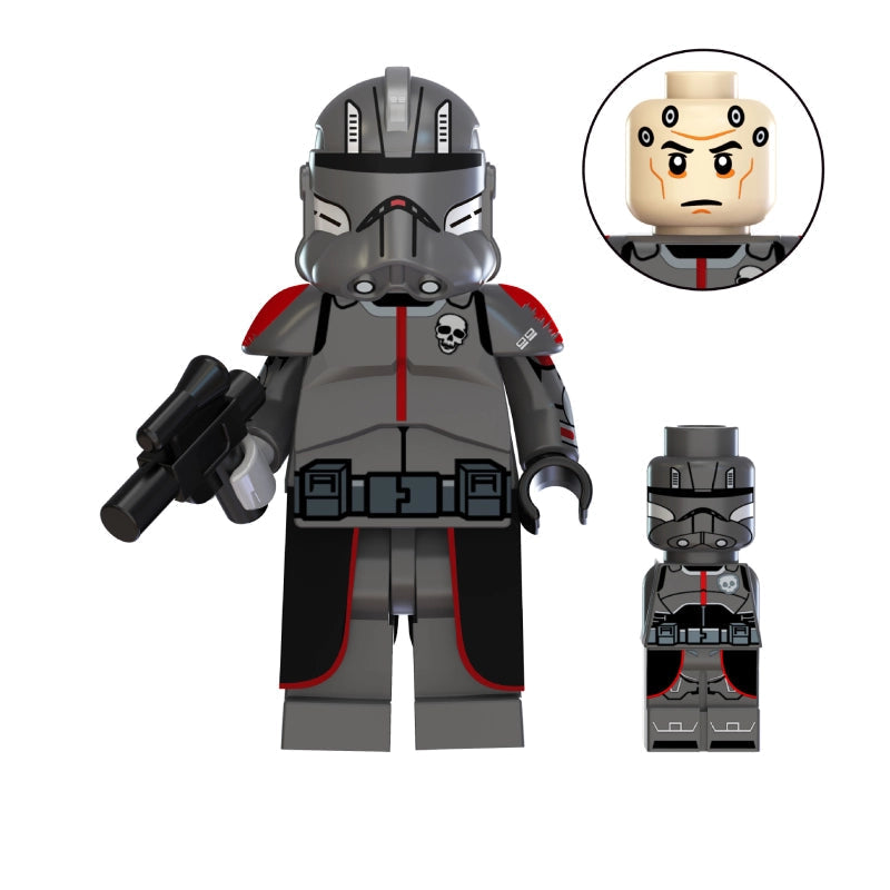 BF8049 – Signal Rift Operative | Custom Brick Figure