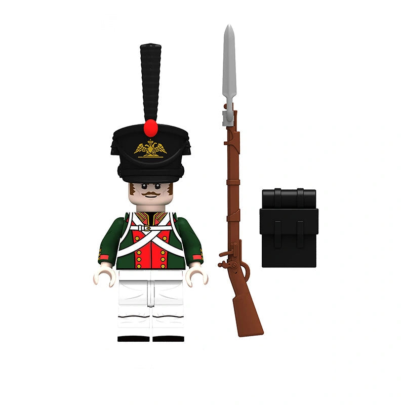 BF019 – Russian Foot Guard | Custom Brick Figure