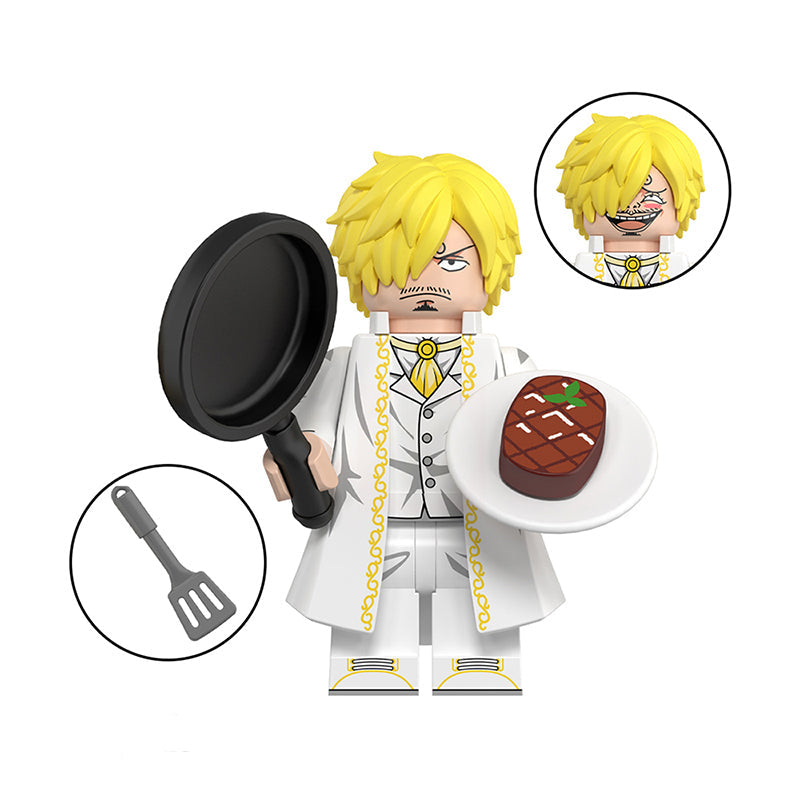 BF2798 – Dashing Chef Fighter | Custom Brick Figure
