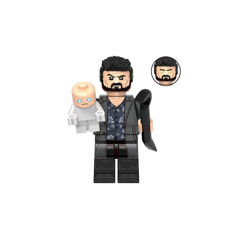 BF0585 – Ruthless Vigilante | Custom Brick Figure