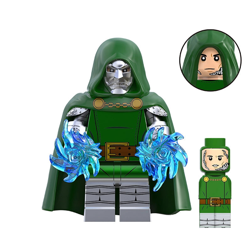 BF1115 – Masked Sorcerer Monarch | Custom Brick Figure