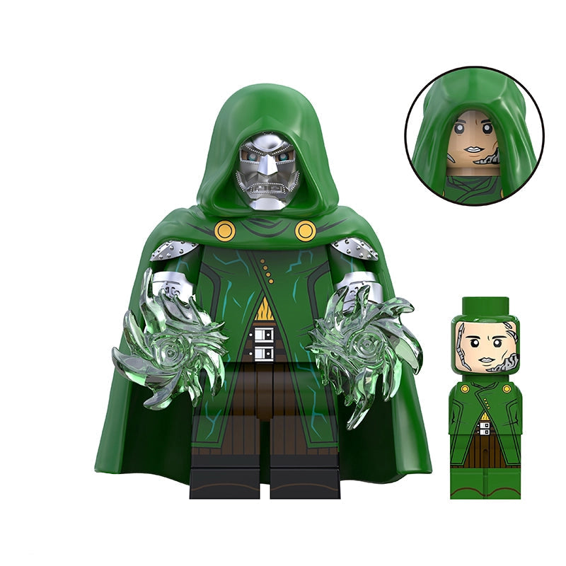 BF1132 – Masked Sorcerer Monarch | Custom Brick Figure