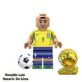 TV7011 – Ronaldo Nazário (Brazil #9) | Individuelle Klemmbausteinfigur