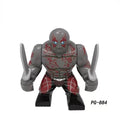 BF884 – Crimson Tattoo Destroyer | Custom Brick Figure