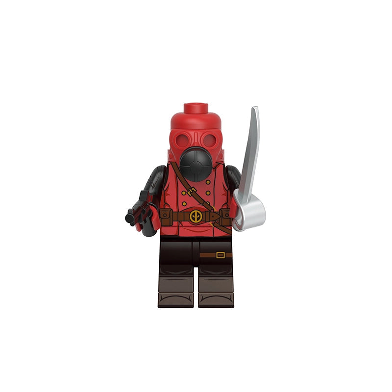 BF0608 – Bloodstripe Mercenary | Custom Brick Figure
