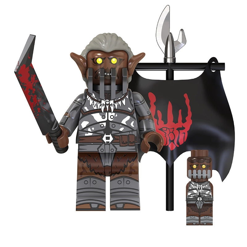 BF5064 – Blackforge Battle Orc | Custom Brick Figure