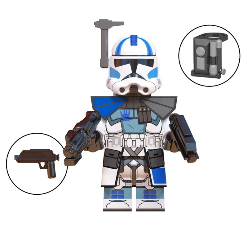 BF2244 – Bluecrest Legion Trooper | Custom Brick Figure
