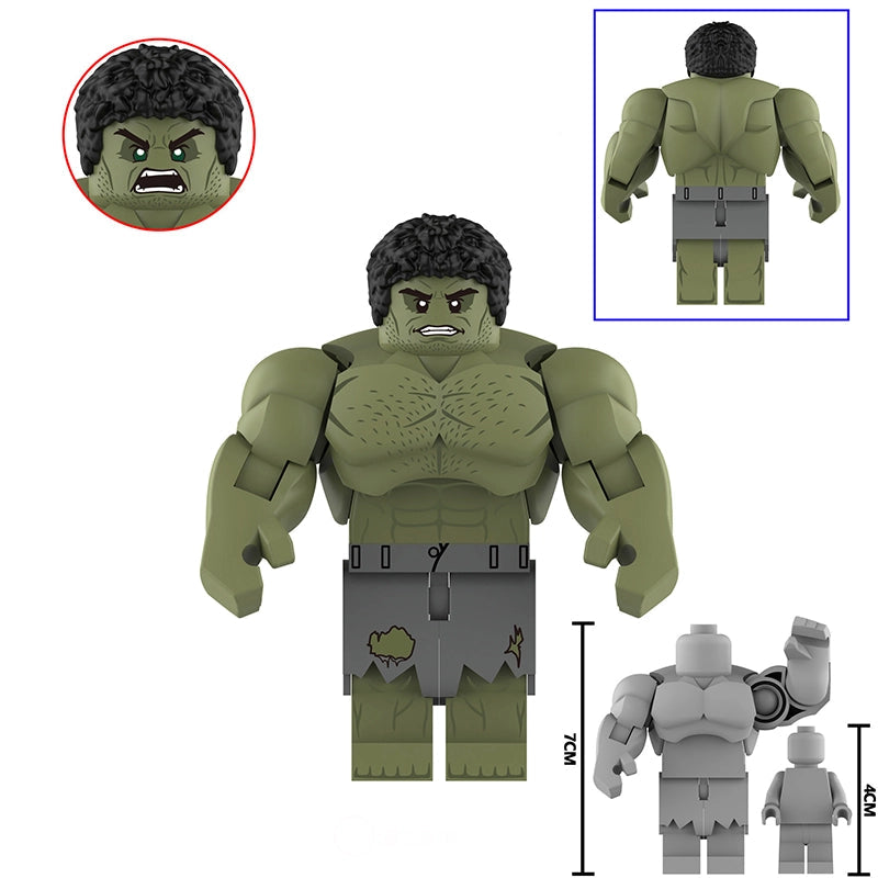 BF344 – Dreadgreen Brute | Custom Brick Figure