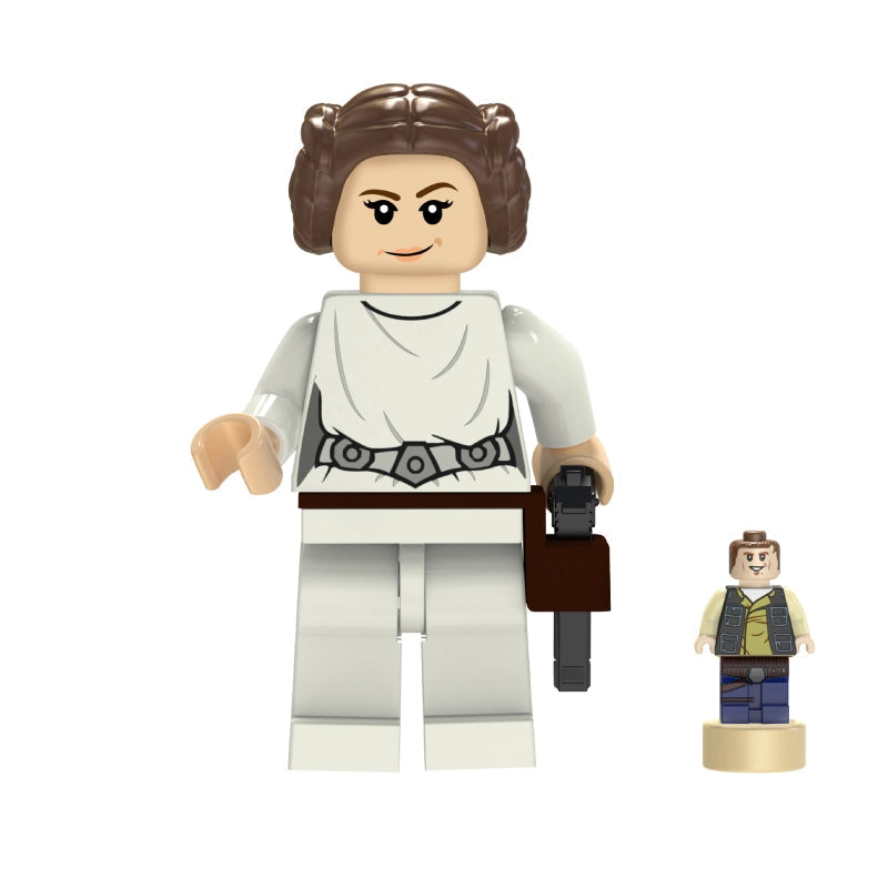 BF8052 – Galactic Rebel Princess | Custom Brick Figure