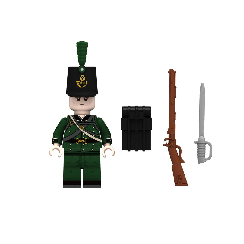 BF003 – 95th Rifles Infrantryman | Custom Brick Figure
