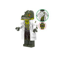 BF1345 – Reptilian Geneticist | Custom Brick Figure